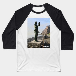 Los Guanches canarios La Gomera statue Baseball T-Shirt